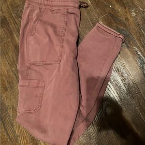 Maurices Women's Cargo Pants in Maroon